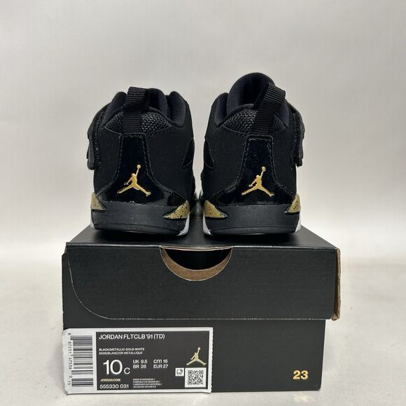 Jordan Flightclub 91’ TD “Black Metallic Gold” 2024 - Picture 4 of 5